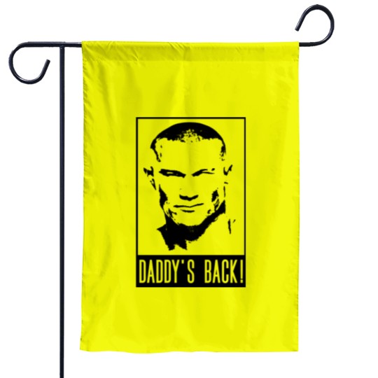 Discover Randy Orton Garden Flags Wrestling Entertainment The Viper Randy Orton Daddy's Back Garden Flags