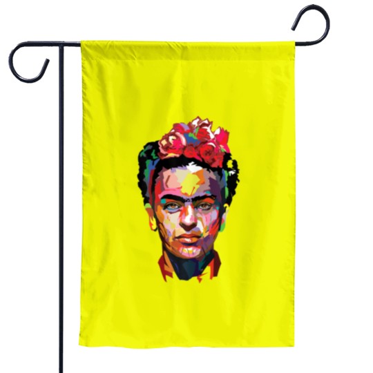 Discover Frida Kahlo Garden Flags