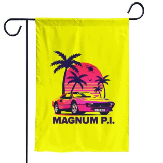 Discover Magnum PI Garden Flags
