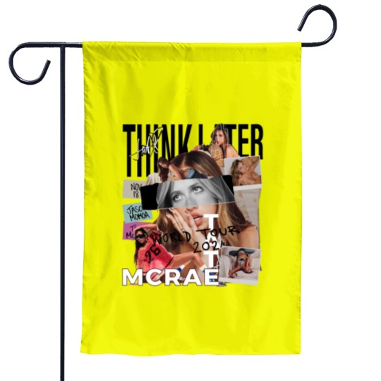 Discover Tate Mcrae Garden Flags, Think Later World Tour 2024