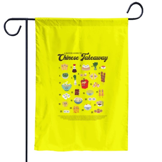 Discover Chinese Takeaway Guide Graphic Garden Flags