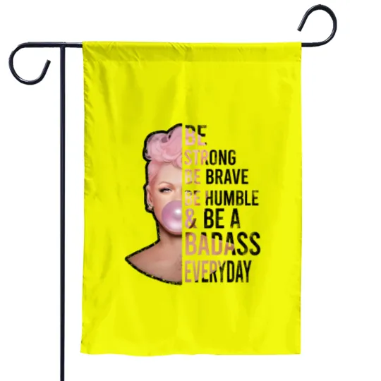 Discover P!nk Be Strong Garden Flag, Trustfall Album Design, Summer Carnival 2024
