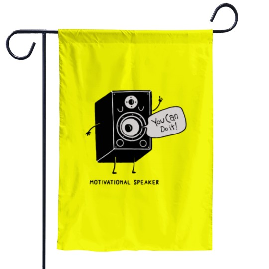 Discover Motivational Speaker Garden Flags