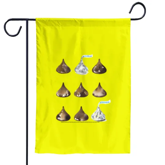 Discover Hersheys Kisses Multiple Grid Design Garden Flags