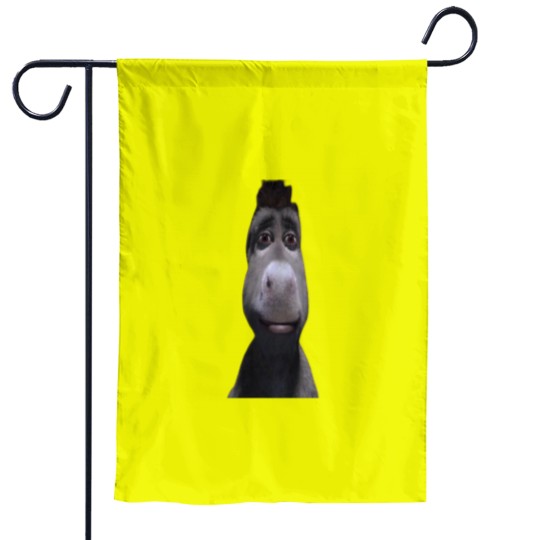 Discover Staring Donkey from shrek Garden Flags
