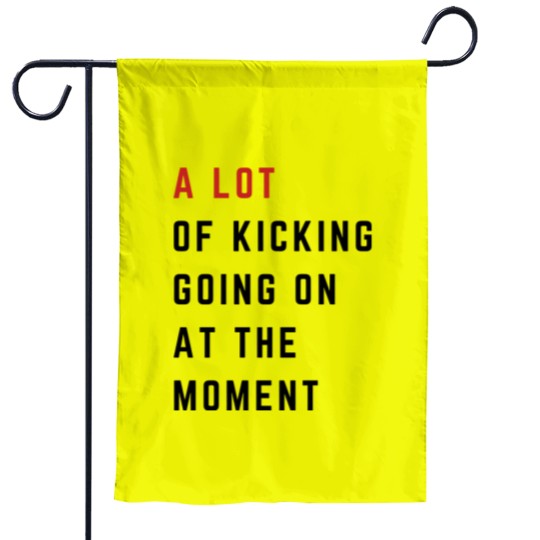 Discover Funny Maternity Garden Flag - A Lot Going On at the Moment