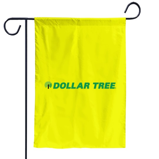 Discover Dollar Tree Logo Garden Flags