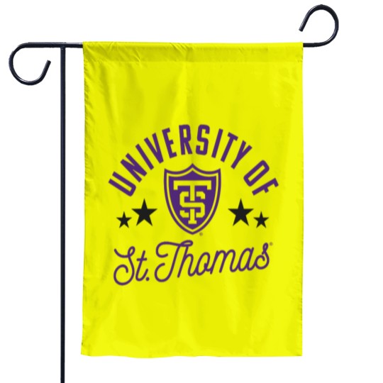 Discover University of St Thomas Tommies Logo Raglan Base Garden Flags