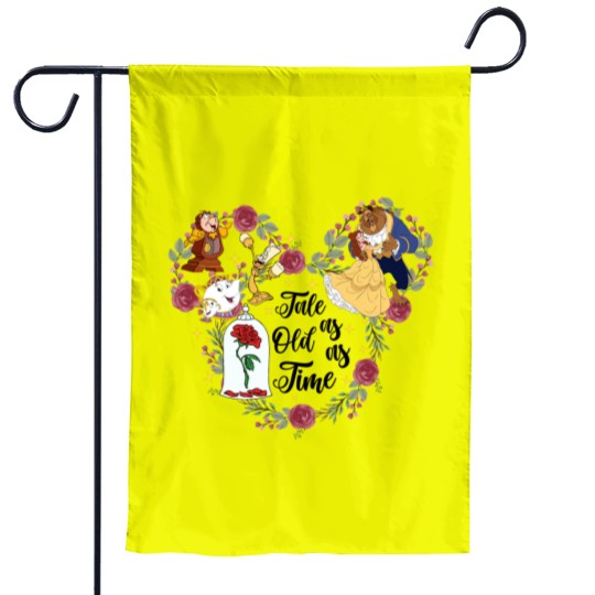 Discover Tale As Old As Time Garden Flags, Beauty Beast Garden Flags,