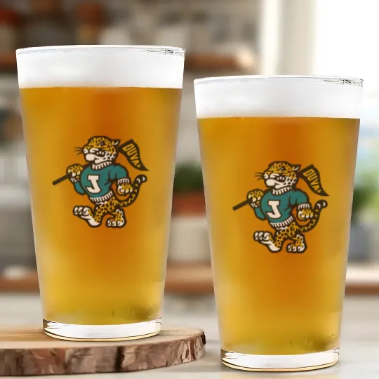 Discover Vintage Jags Mascot Glass Cups