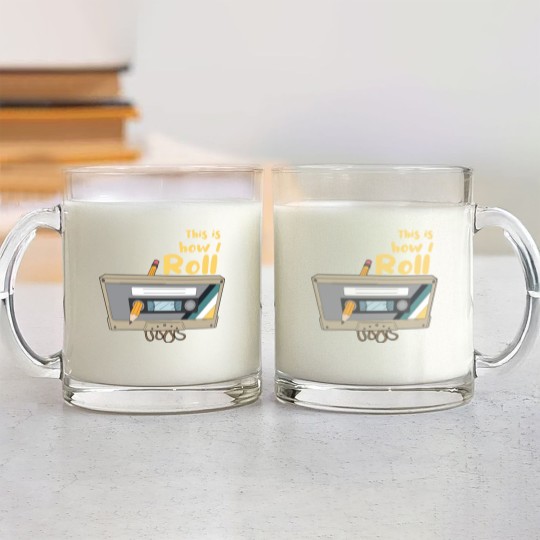 Discover Cassette Tape Classic 80s 90s - Cassette Tape - Glass Mugs