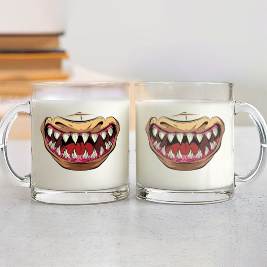 Discover Slammu Mask - Street Sharks - Glass Mugs