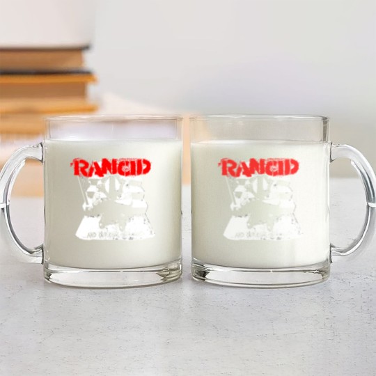 Discover Rancid And Out Come The Wolves  Merchandis Glass Mugs
