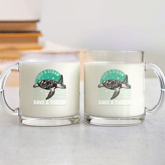 Discover Sea Turtle Turtles Hawaii Ocean Sealife Gift Glass Mugs