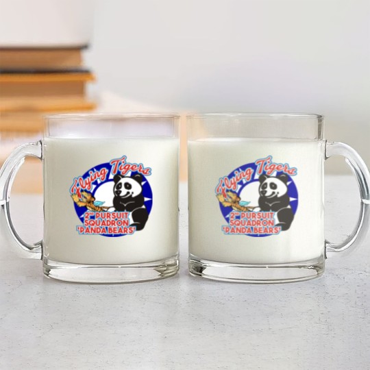 Discover AVG Flying Tigers - 2nd Pursuit 'Panda Bears' Glass Mugs