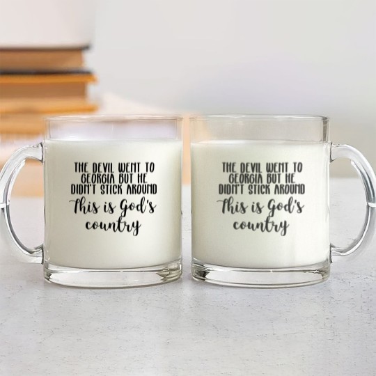 Discover This is God's country - Blake Shelton - Glass Mugs