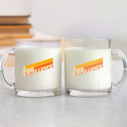 Discover I Piss Excellence // Ricky Bobby Iconic Quote - Talladega Nights - Glass Mugs
