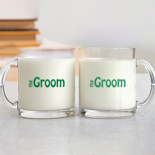 Discover The Groom Glass Mugs