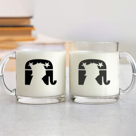 Discover president Donald Trump Glass Mugs