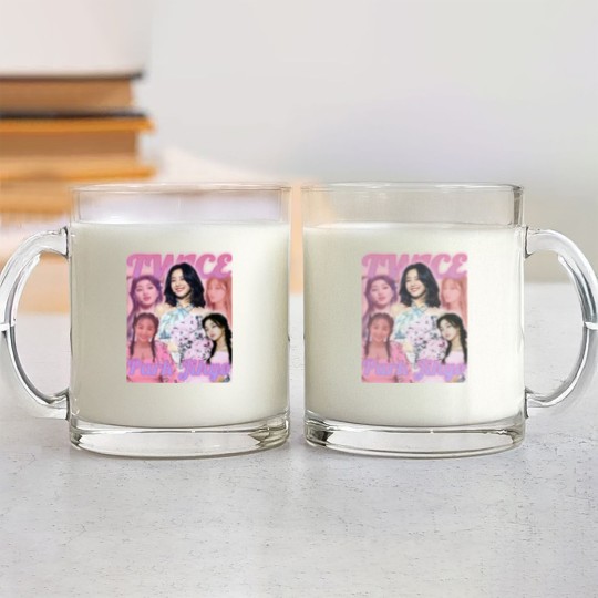 Discover Twice Jihyo - Twice - Glass Mugs
