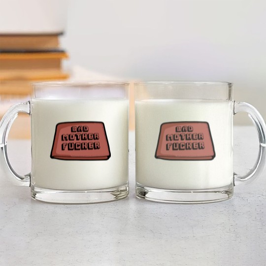 Discover Bad mother fucker wallet! - Pulp Fiction Movie - Glass Mugs