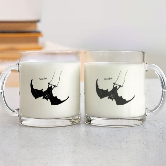 Discover AcroBat with title logo - Mens - Glass Mugs