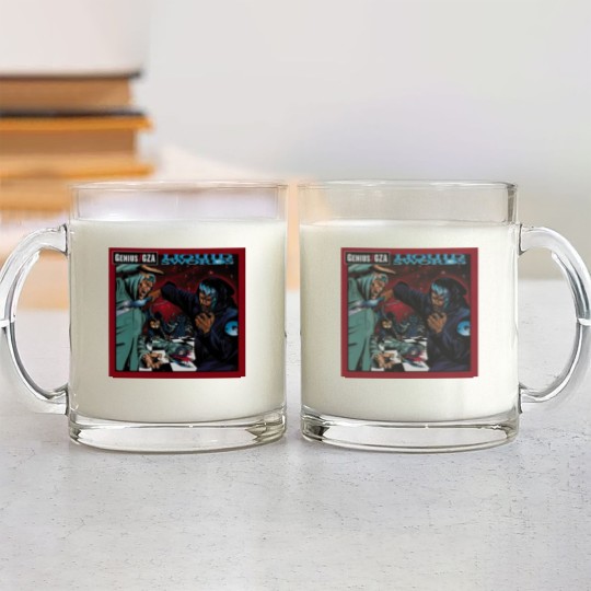 Discover Vintage Genius GZA liquid swords hip hop RETRO Glass Mugs
