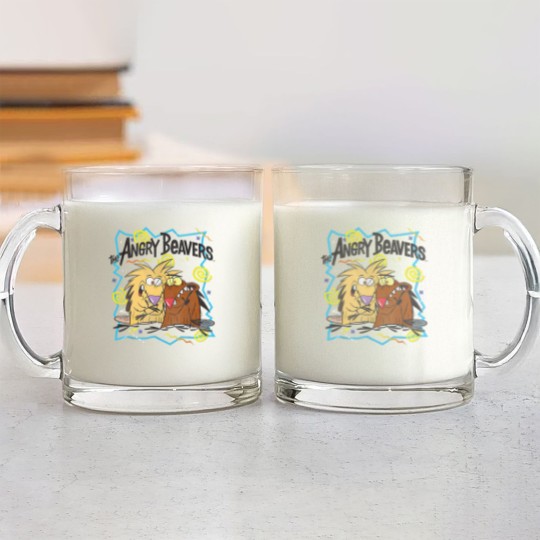Discover Beaver Liquor Glass Mugs Nick 90s The Angry Beavers Insane Humorous