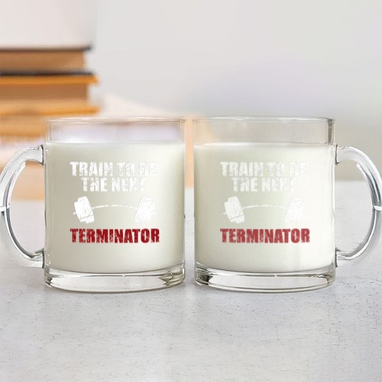 Discover Train Terminator Glass Mugs Gift Glass Mugs