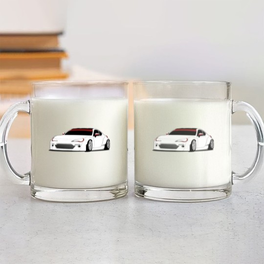 Discover Rocket Bunny BRZ Glass Mugs