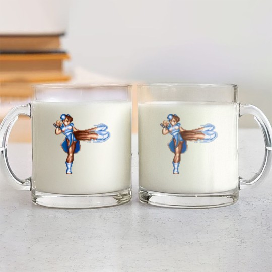 Discover Chun Li Glass Mugs
