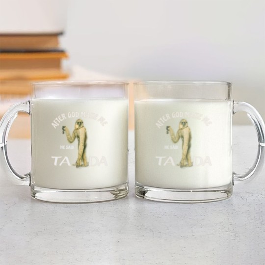 Discover Gibbon Long-arm Monkey - Ta Da Glass Mugs