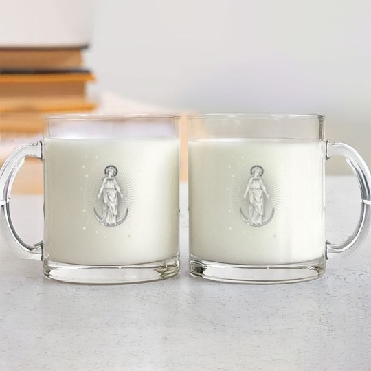 Discover Assumption of Mary Glass Mugs Glass Mugs