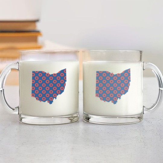 Discover Phish Fishman Donut Ohio Phanart Glass Mugs