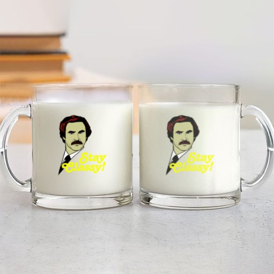 Discover Stay Classy! - Anchorman - Glass Mugs