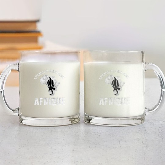 Discover Legion Etrangere France 2Rep 3Rep Glass Mugs