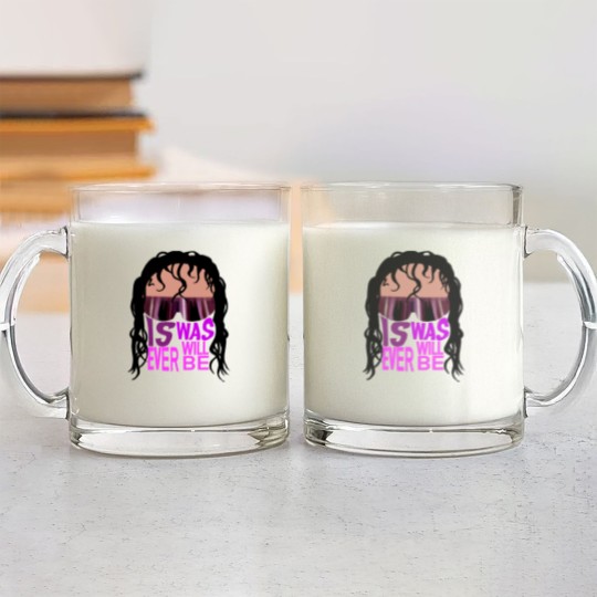 Discover The Hitman - Bret Hart - Glass Mugs