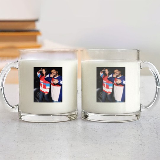 Discover Drake and Rihanna Glass Mugs