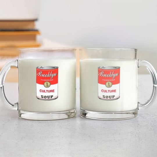 Discover Brooklyn Soup Can - Streetwear - Glass Mugs