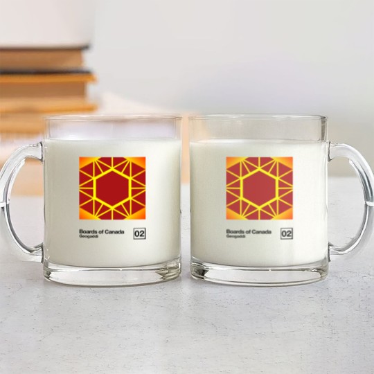 Discover Geogaddi / Minimal Style Graphic Artwork Design - Boards Of Canada - Glass Mugs