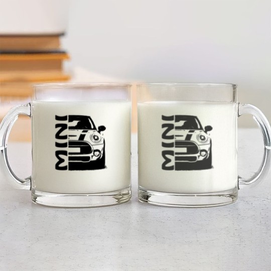 Discover Mini Mini Cooper Glass Mugs