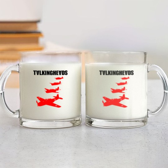 Discover Talking Heads Glass Mugs