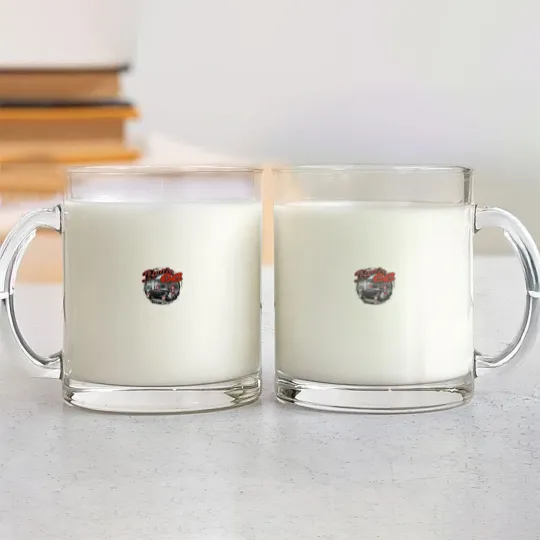 Discover Route 66 Station Glass Mugs