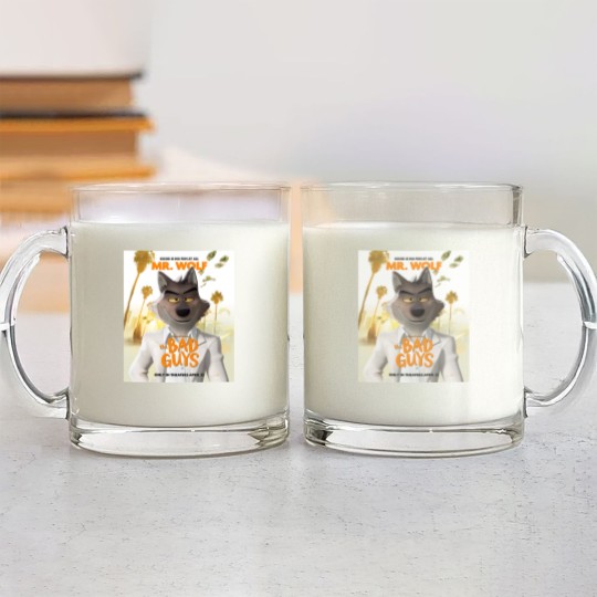 Discover Mr Wolf Bad Guys Classic Glass Mugs