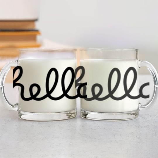Discover hello - Hello - Glass Mugs