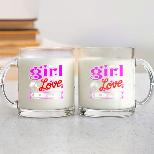 Discover A Girl Love With Her DJ Glass Mugs