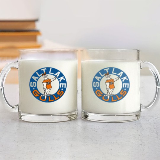 Discover Defunct - Salt Lake Gulls Baseball 1977 - Salt Lake City - Glass Mugs