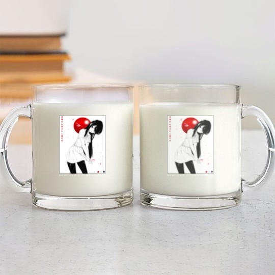 Discover Komi Can't Communciate - Glass Mugs - Anime Glass Mugs - Komi Cant Communicate - Glass Mugs - Anime Glass Mugs