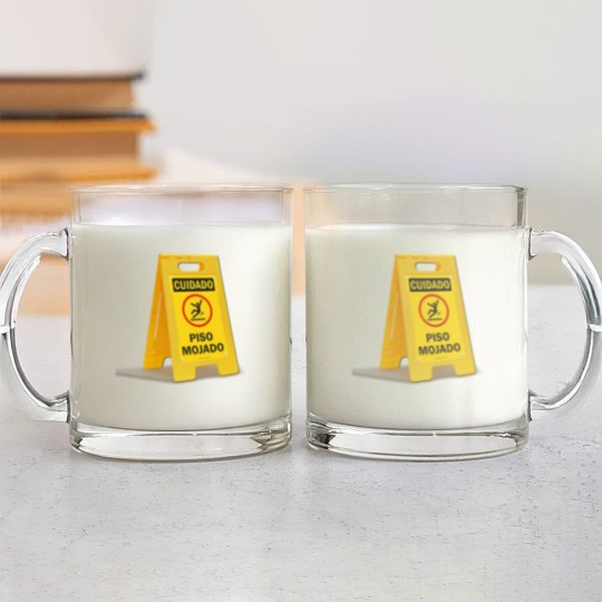 Discover wet floor Glass Mugs