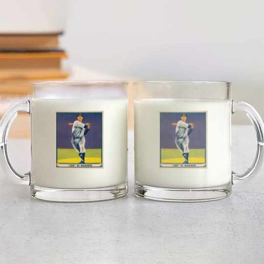 Discover Joe DiMaggio 1941 Play Ball - Joe Dimaggio - Glass Mugs